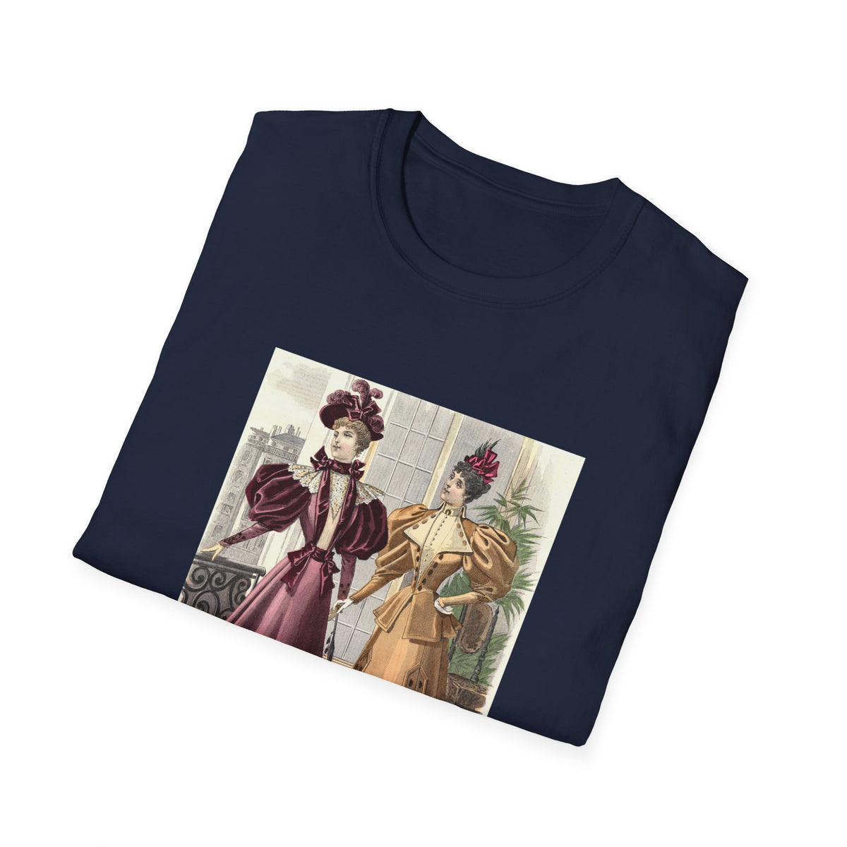 Victorian Ladies Vintage Illustration T-Shirt