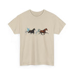 Harness Racing Horses T‑Shirt — Vintage Sulky Race Tee