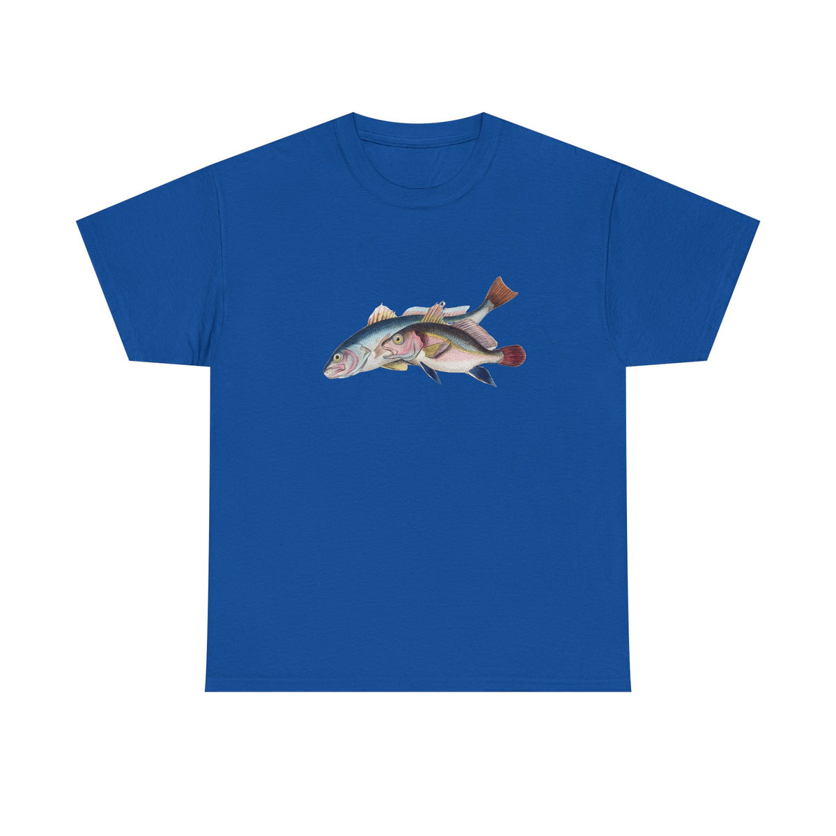 Cod Fish Graphic Tee — Vintage-Style Ocean Fishing T-Shirt