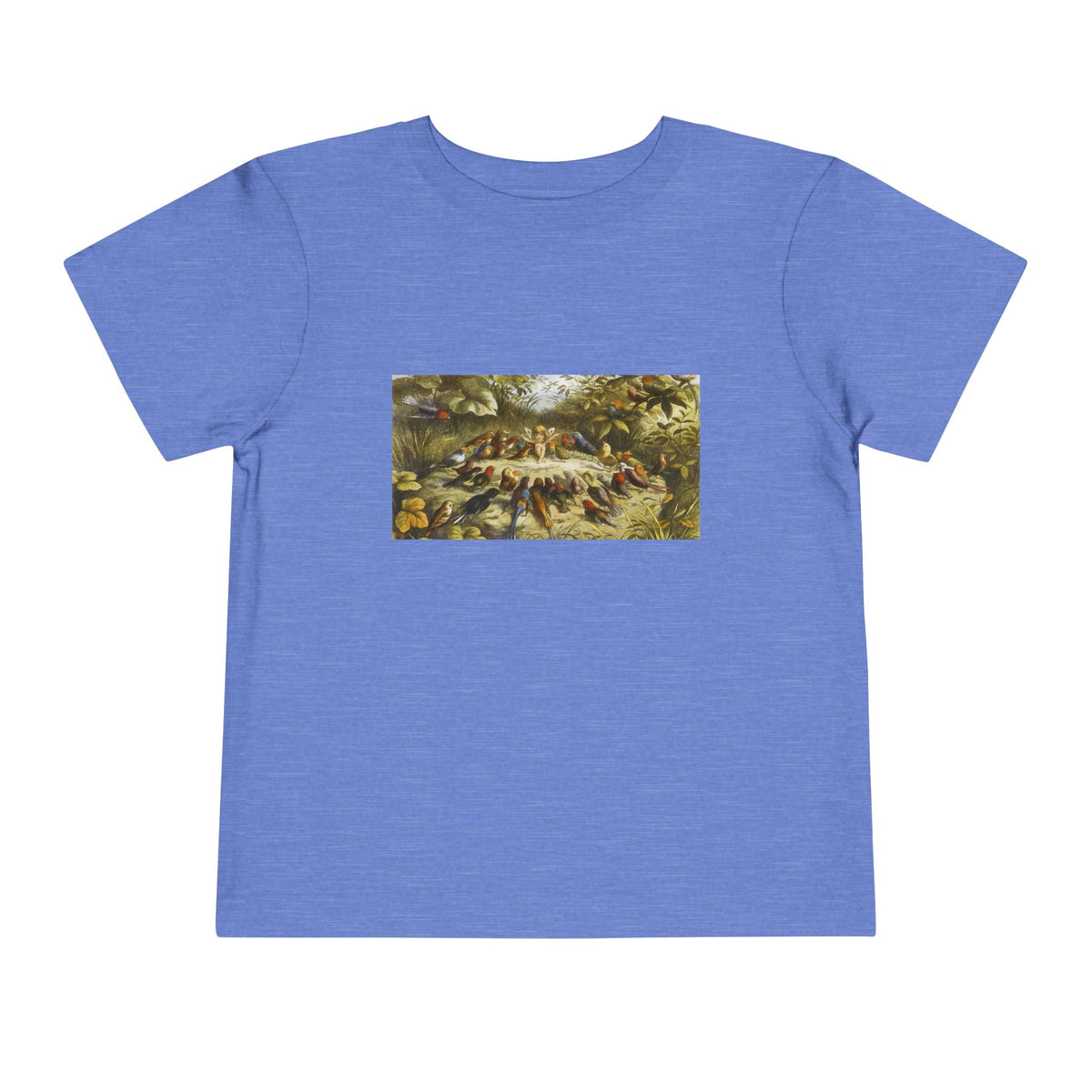 Toddler Tee — Vintage Garden Animal Illustration Kids Shirt