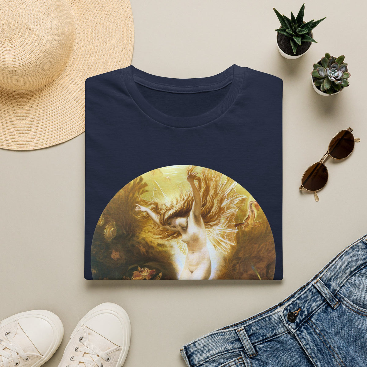 Ballet Fairy Circle T‑Shirt — Ethereal Dance Art Tee
