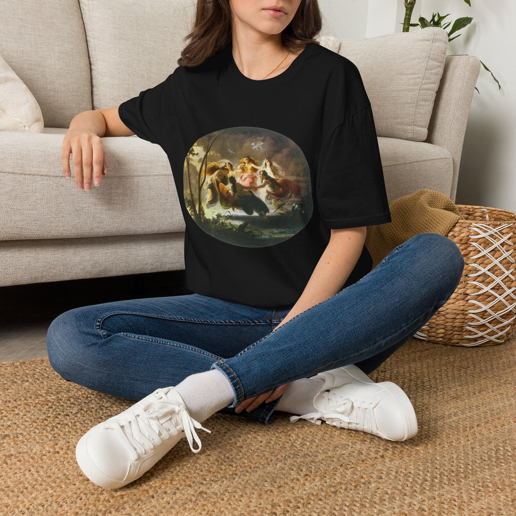 Classical Nativity Art T‑Shirt — Vintage Religious Scene Tee