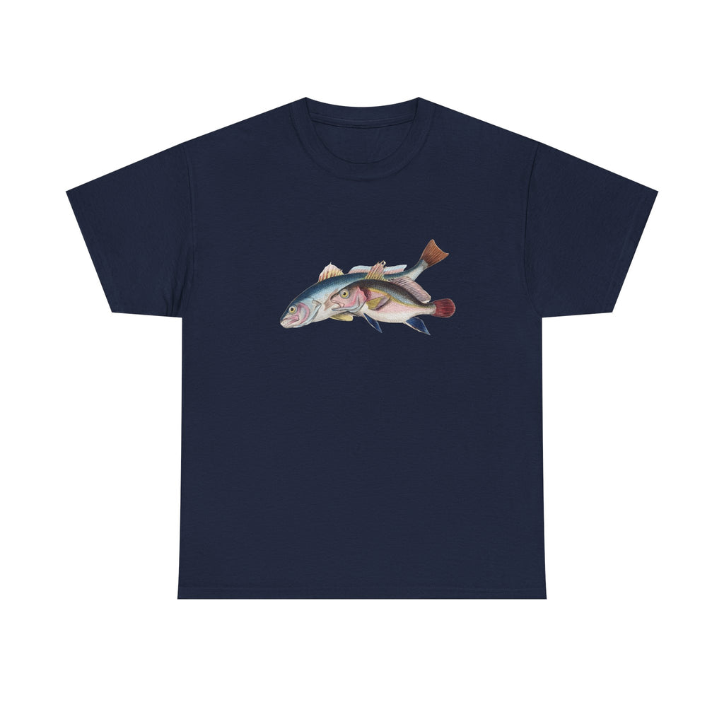 Cod Fish Graphic Tee — Vintage-Style Ocean Fishing T-Shirt