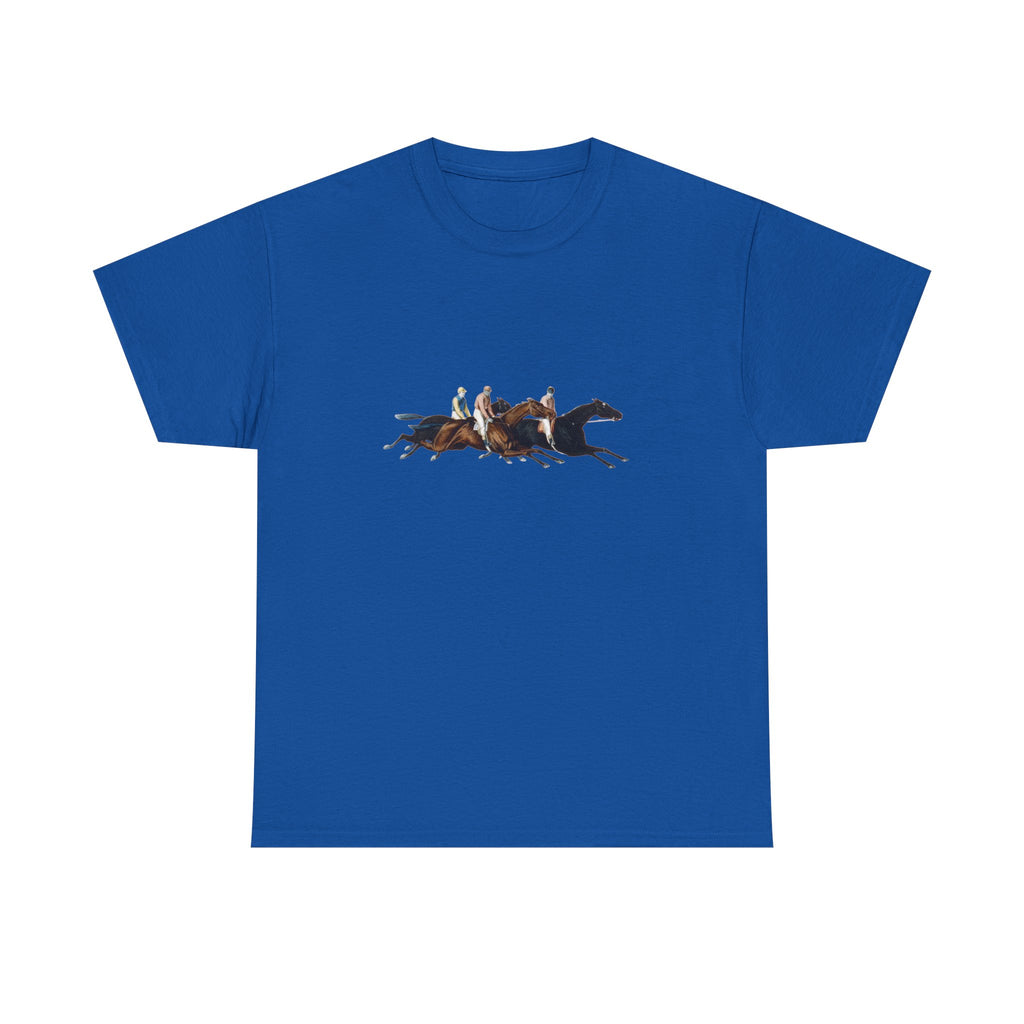 Horse Racing Tee — Running Horses Graphic T-Shirt