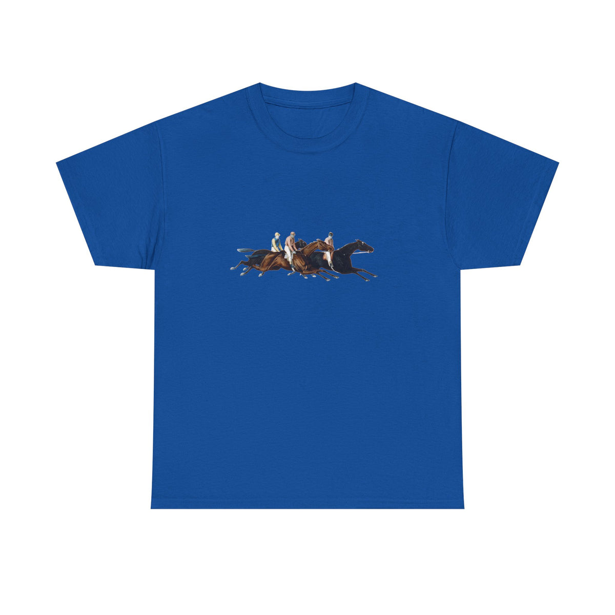 Horse Racing Tee — Running Horses Graphic T-Shirt