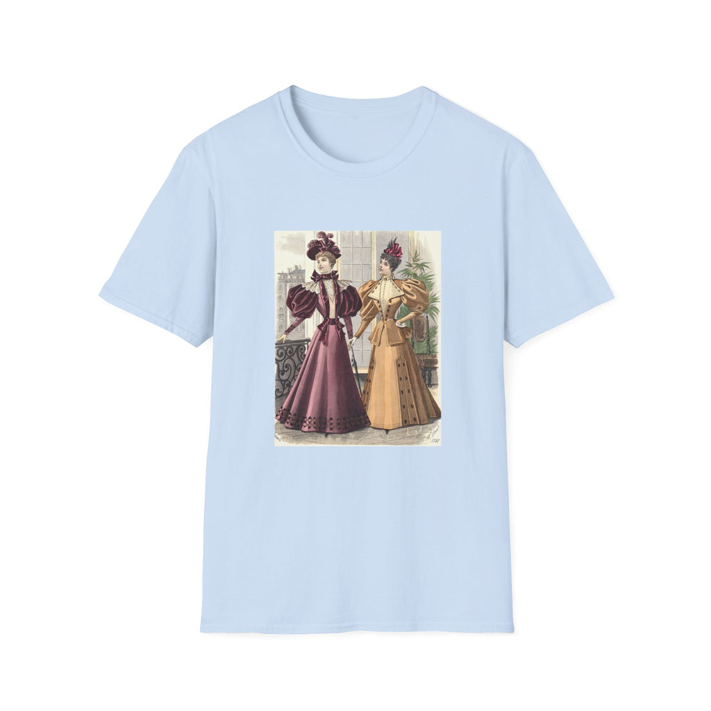 Victorian Ladies Vintage Illustration T-Shirt