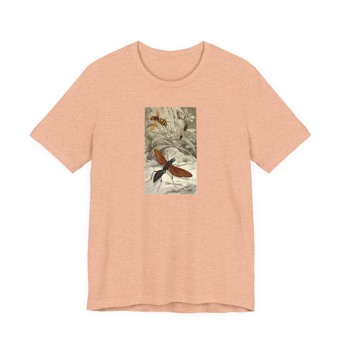 Butterfly Botanical Tee — Vintage Insect Illustration T-Shirt