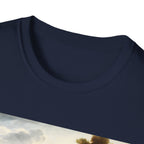 Landscape Art T-Shirt — Vintage Pastoral Painting Tee