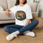 Classical Nativity Art T‑Shirt — Vintage Religious Scene Tee