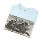 Art T-Shirt — Vintage Canine Illustration Graphic Tee