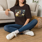 Classical Pastoral Art T-Shirt — Vintage Romantic Painting Print