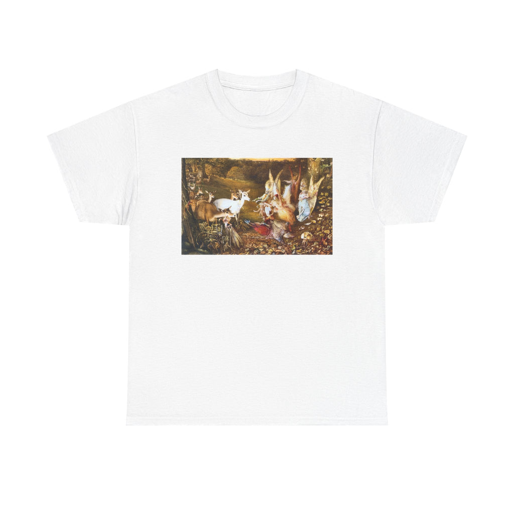 Chicken Coop Vintage Art T-Shirt — Rustic Farmyard Rooster & Hen Graphic Tee