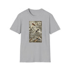 Botanical Bird Tee — Vintage Floral Nature Shirt