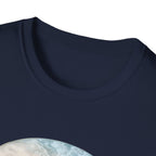 Scenic Mountain Lake T-Shirt — Vintage Nature Landscape Tee